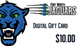 Fort Worth Jaguars Gift Card